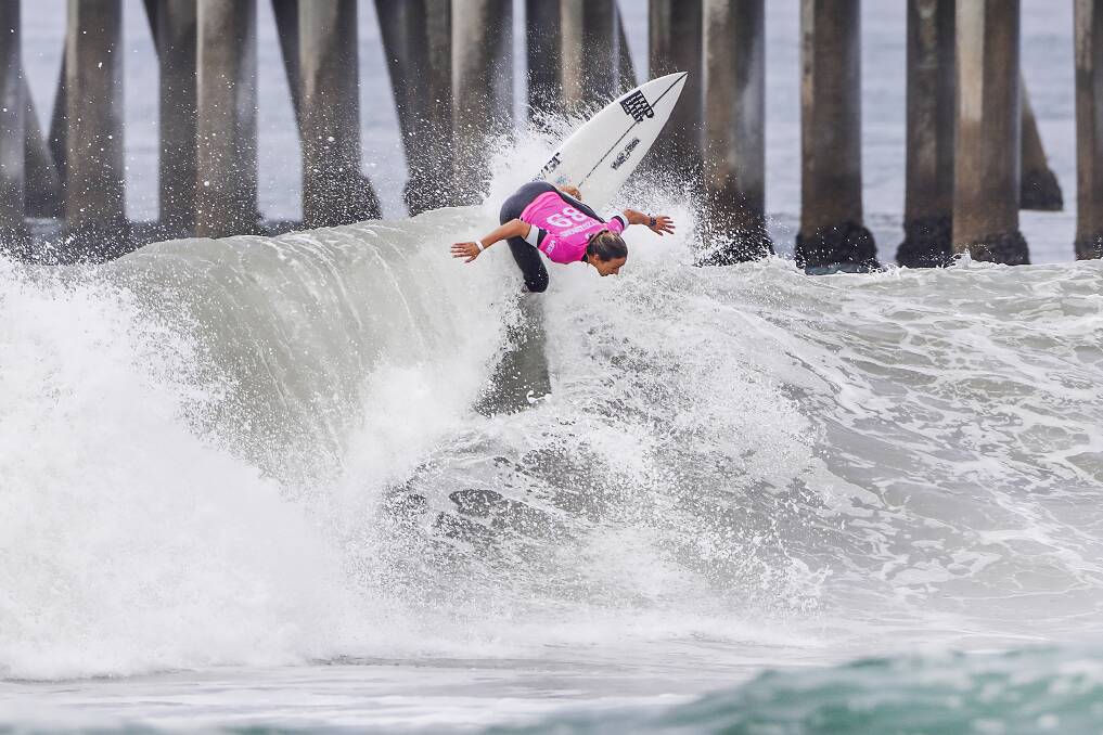 Gerroa's Sally Fitzgibbons. Picture: WSL/ROWLAND