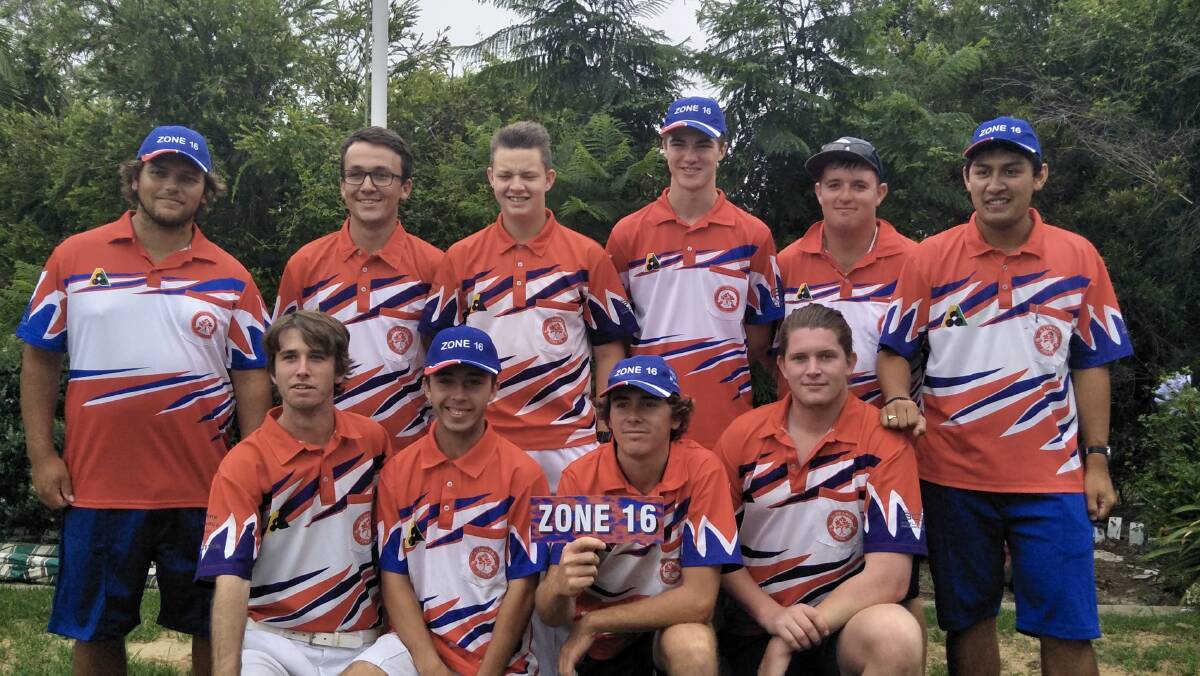 Impressive: The Illawarra Zone 16 squad played well in finishing third at the Under 25s Challenge at The Hills Bowling Club.