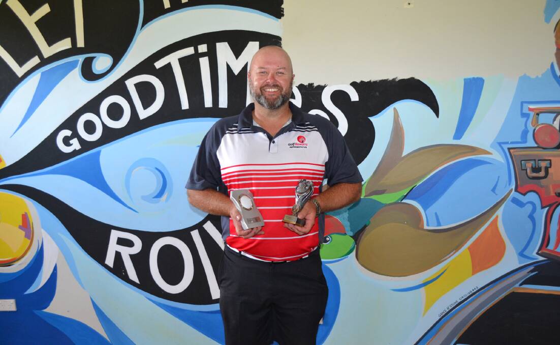 Douible delight: Paul Fairall won a five-way playoff at Links Shell Cove. 