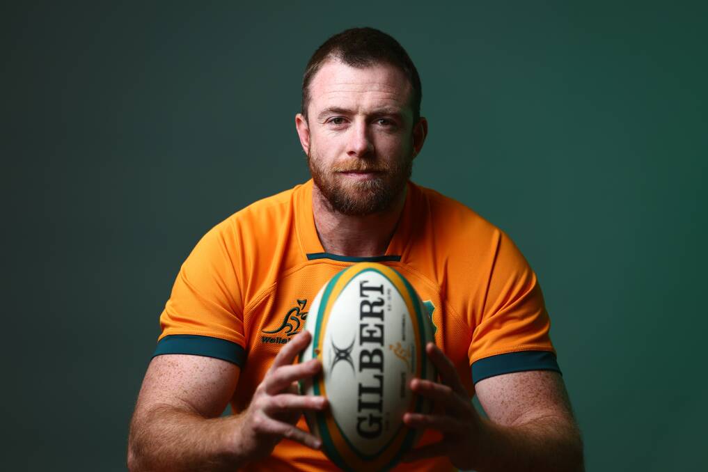 Ready: Jed Holloway. Picture: Chris Hyde/Getty Images for Rugby Australia
