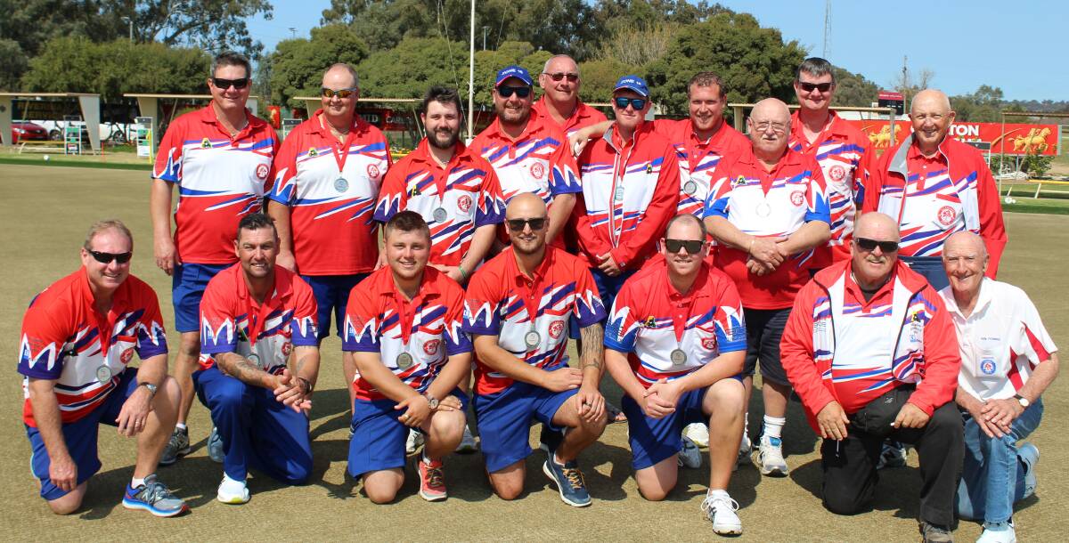 Top effort: The Zone 16 squad produced a great effort to finish runners-up at the NSW Inter-Zone Sides Championship. Picture: James Berriman, Bowls NSW