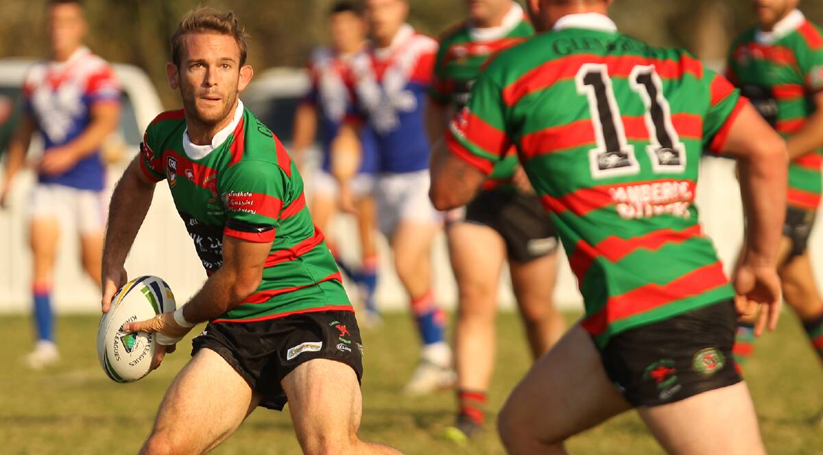 In form: Jamberoo halfback Jono Dallas is leading the Roos rise, beating Shellharbour in a thriller on Sunday. Picture: Kiama Picture Co