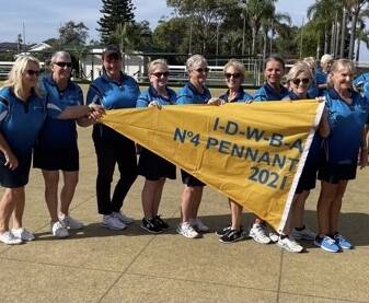 Champs: The Figtree RSL Red side celebrates winning the Illawarra District Grade 4 Pennant flag. Picture: Carol Davis