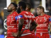 Soul searching: The Dragons slumped to a 31-12 loss to North Queensland. Picture: Ian Hitchcock/Getty Images
