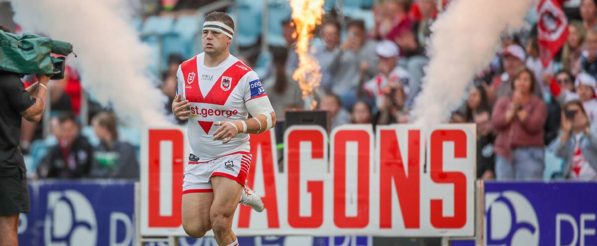 Blake Lawrie has been leading the charge for the Dragons. Picture by Adam McLean
