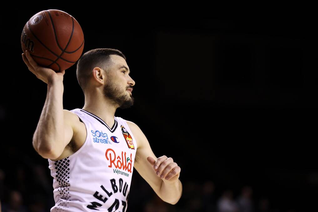 Blow out: Melbourne United's Chris Goulding proved unstoppable in Tuesday night's victory over Illawarra. Picture: Mark Kolbe/Getty Images
