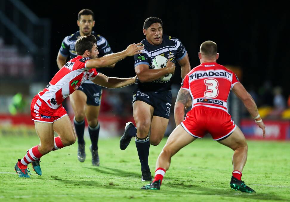 Unstoppable: Jason Taumalolo. Picture: Dave Acree/NRL Imagery