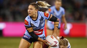 Lead the way: NSW and Dragons hooker Keeley Davis is a key part of the NRLW charge. Picture: Keegan Carroll