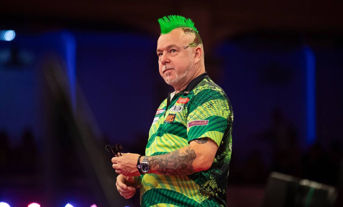 Out: 'Snakebite' Peter Wright has withdrawn from the Wollongong event. Picture: PDC