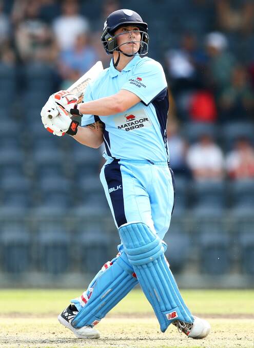 Leader: Nic Maddinson will captain NSW in the Sheffield Shield. 