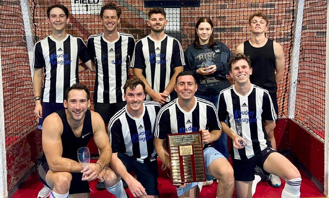 Illawarra indoor hockey champions Stick Kents beat Wests in the grand final. Picture by Michael Little