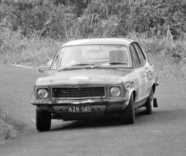 Peter perfect: Peter Brock in a Torana during the Huntley Hill Climb in 1972. 