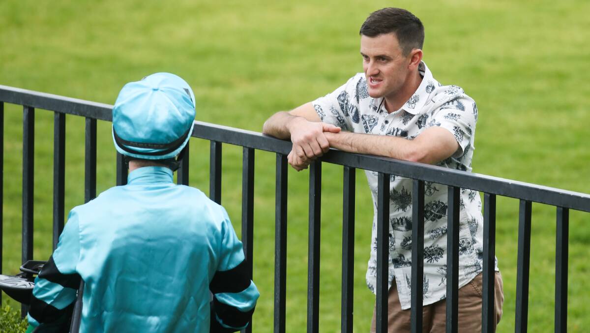 Qualified: Trainer Luke Price has qualified Liveinthefastlane for the Provincial Championships final on April 17. 