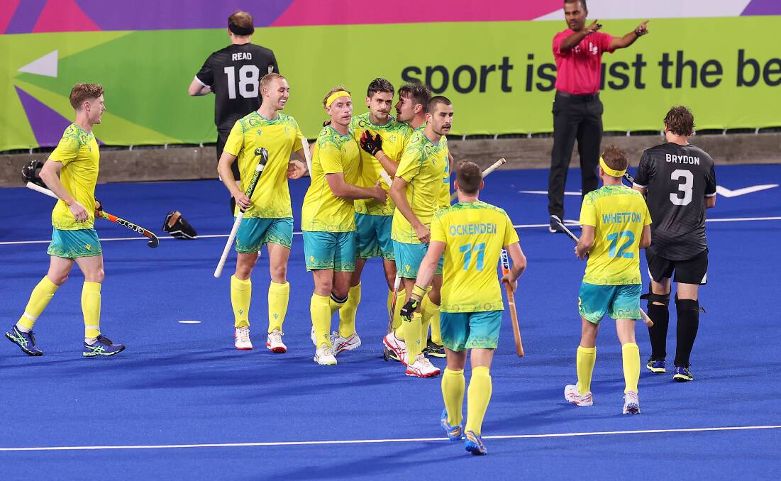 On target: Blake Govers has been a standout for the Kookaburras. Picture: Mark Kolbe/Getty Images