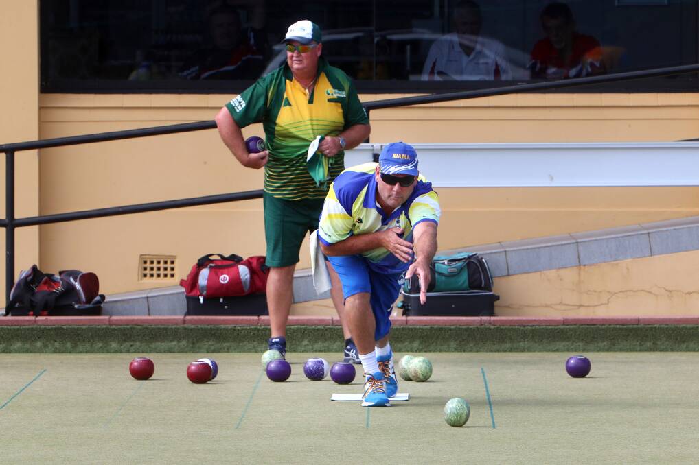 On a roll: Steve Wills will play in a strong Kiama team at the Zone 16 Open Fours Championship. Picture: Sylvia Liber
