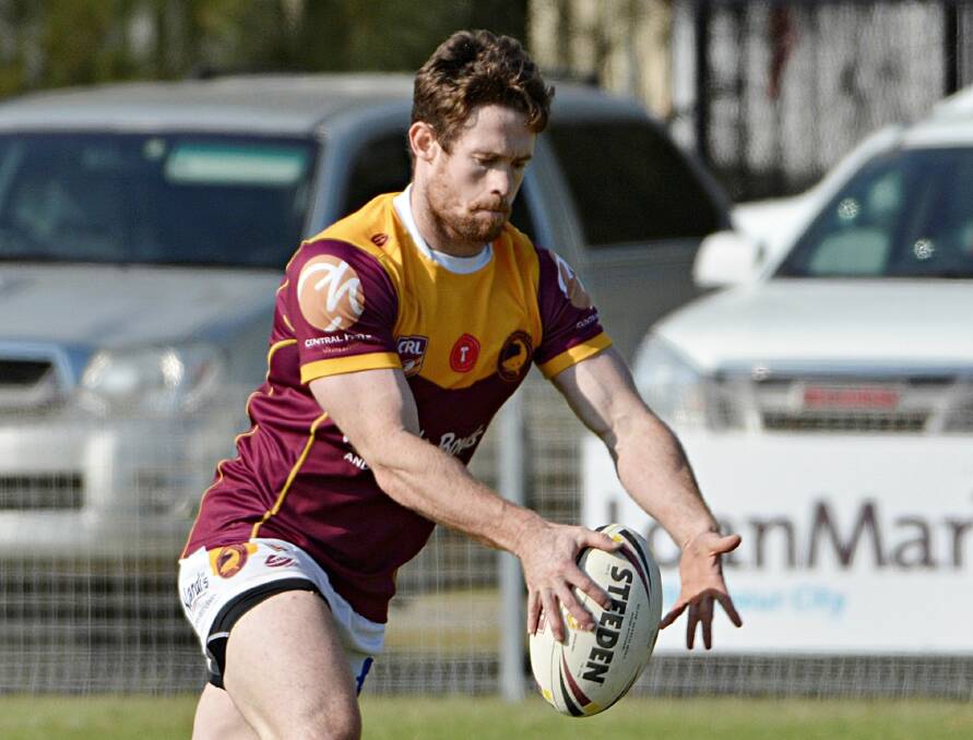 Lead the way: Shellharbour five-eighth Sam Clune kicks this season. The Sharks finished with the minor premiership. Picture: Greg Rigby Sports Photos