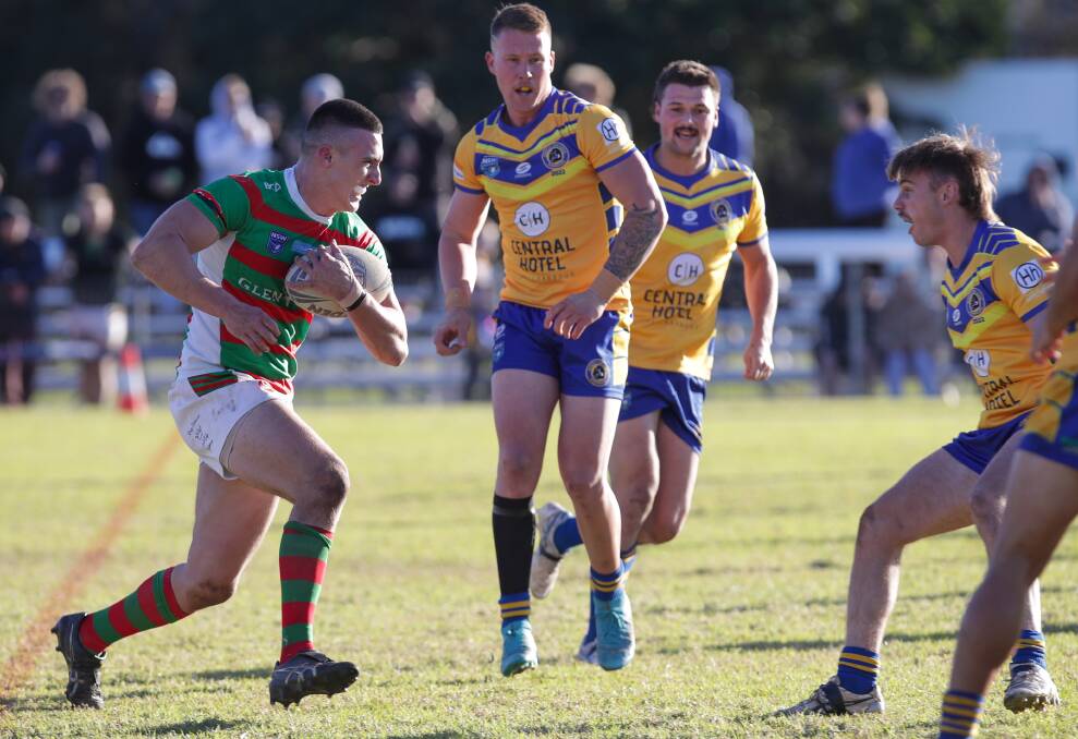 Turn the tables: Jayden Foye was part of Jamberoo's victory over Warilla, after losing to the Gorillas earlier this season. Picture: Adam McLean