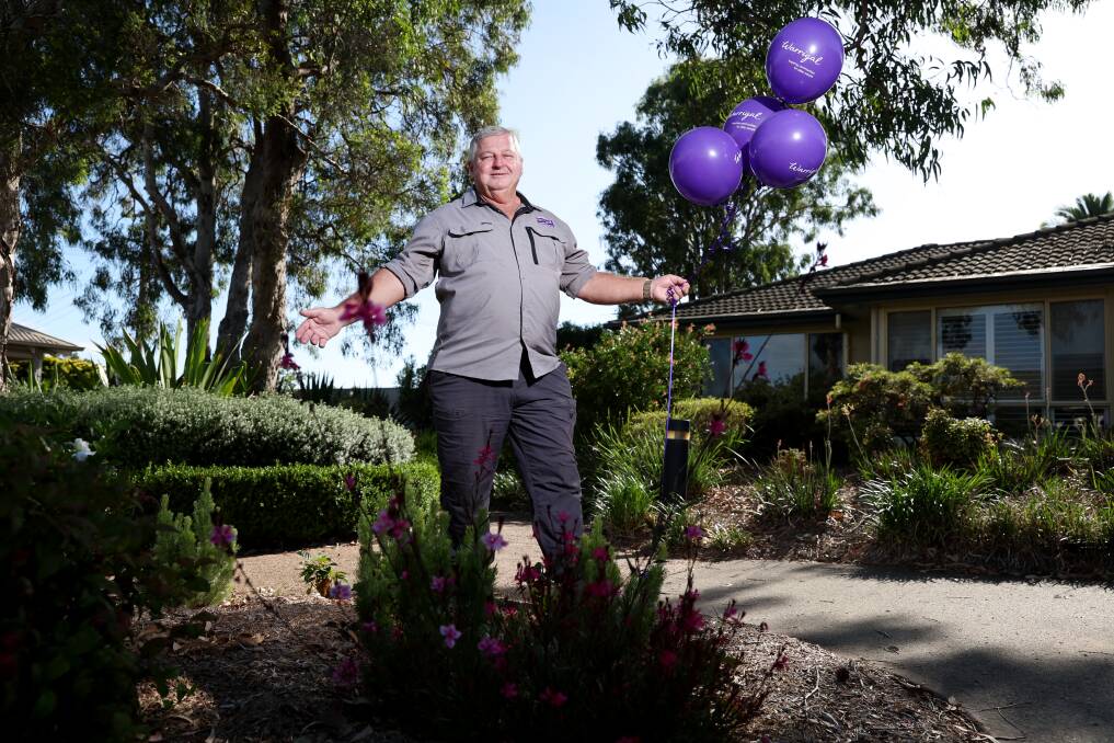 Kevin is retiring after 24 years of service in Warrigal's Property Services and Maintenance team. Picture by Sylvia Liber
