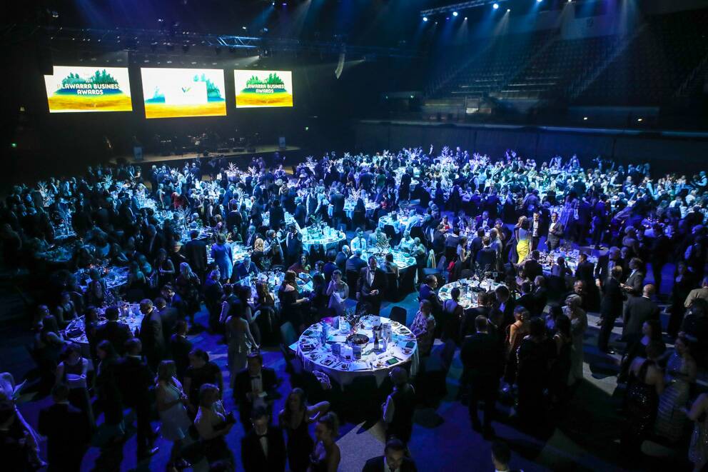 Night of nights: The 2019 IMB Bank Illawarra Business Awards was held on October 18 at WIN Entertainment Centre and had the theme 'Illawarra: land meets sea'. 