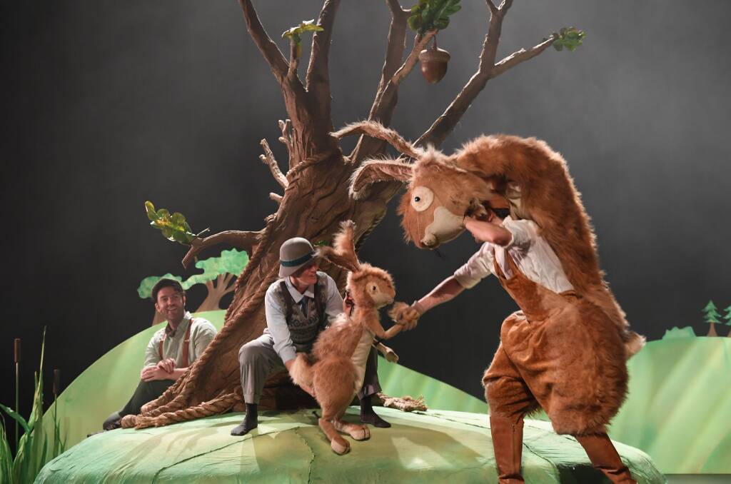 The magic of the nutbrown hares come to life in Wollongong this June. Picture: James D Morgan