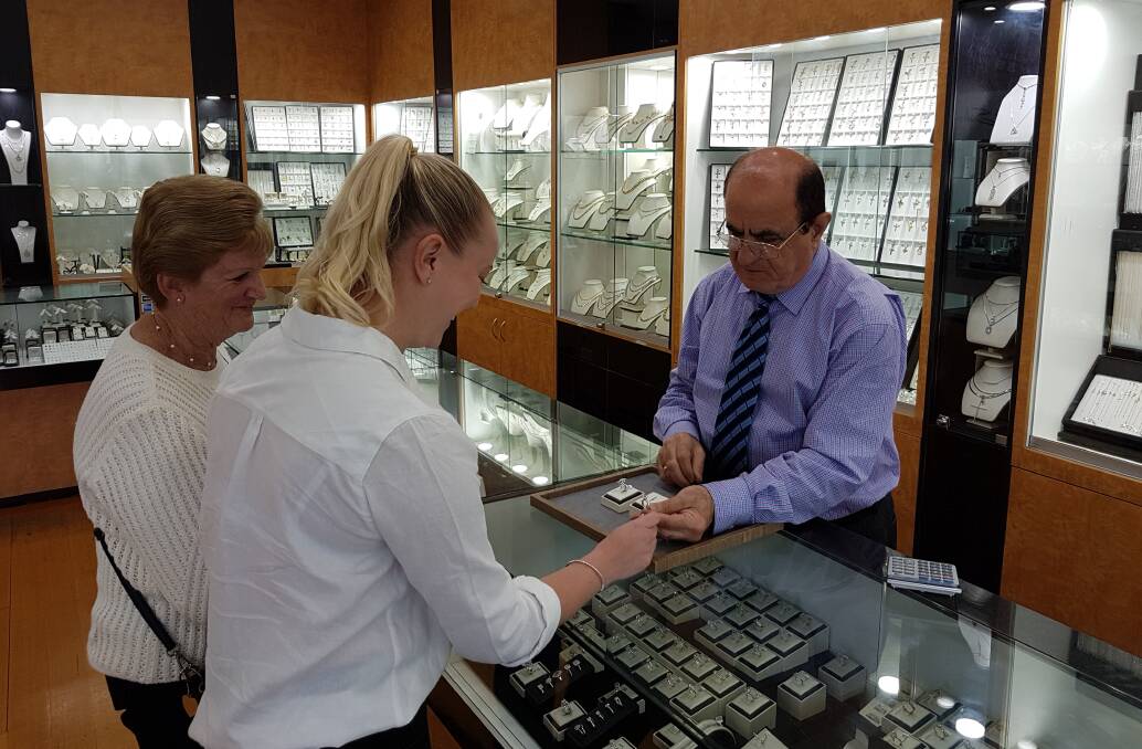 Personal service: Simons Jewellery director Neil Simon says the store has been in operation for almost 40 years because they are a business people can trust.