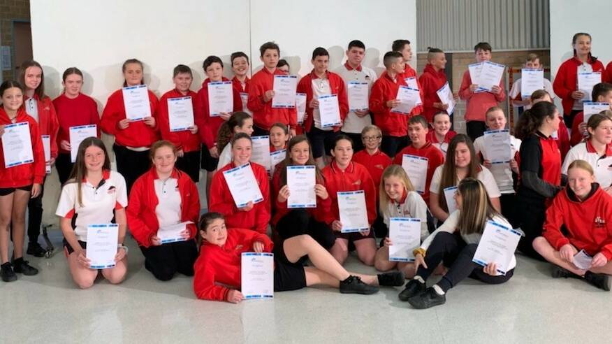 Year 7: Their ideas and presentations to make 'Albion Park more liveable' were outstanding and they received a certificate from the local council for their efforts.