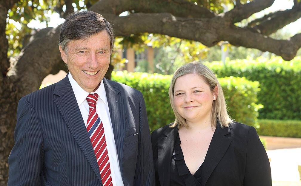 Here to help: Trevor Wells and Kellie Wells from Lough & Wells Lawyers in Wollongong are accredited personal injury specialists and can assist you if you need to make a compensation claim.