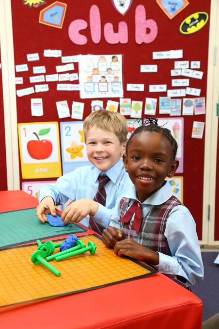 Today: It is a child-centred school that offers a caring, quality learning environment.