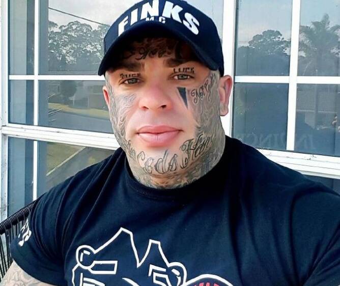 Gangs squad police believe Finks boss Troy Forniciari was in the process of setting up a clubhouse in North Wollongong. 