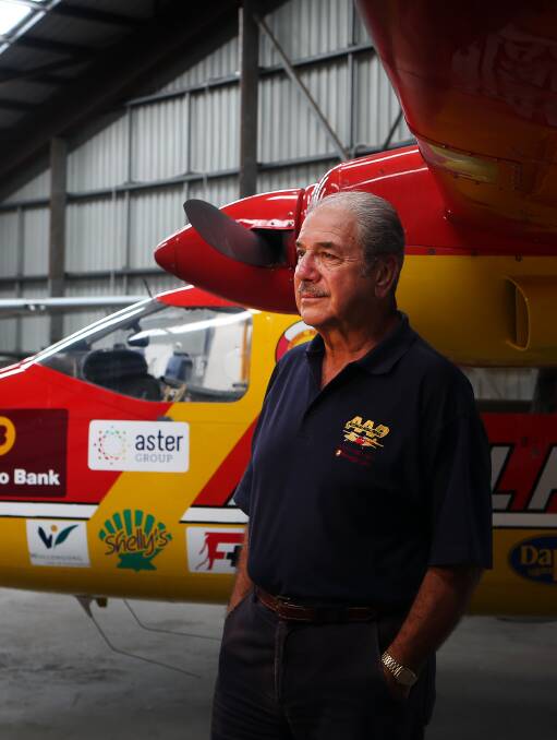 TAX BILL: Australian Aerial Patrol boss Harry Mitchell is NSW Air's sole director. File picture.