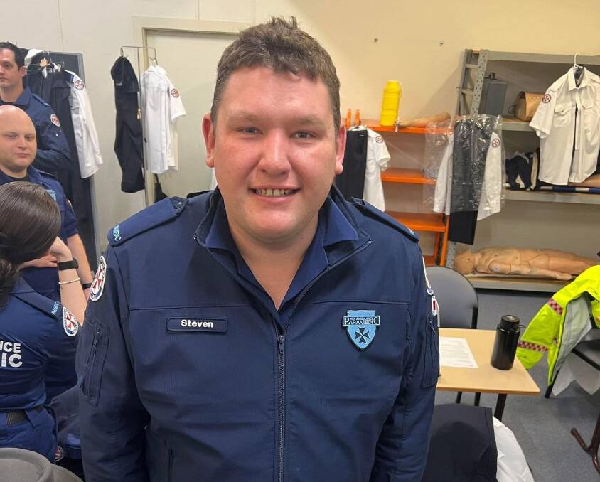 According to his LinkedIn profile, Steven Tougher became a paramedic intern in May 2022. Picture: supplied 
