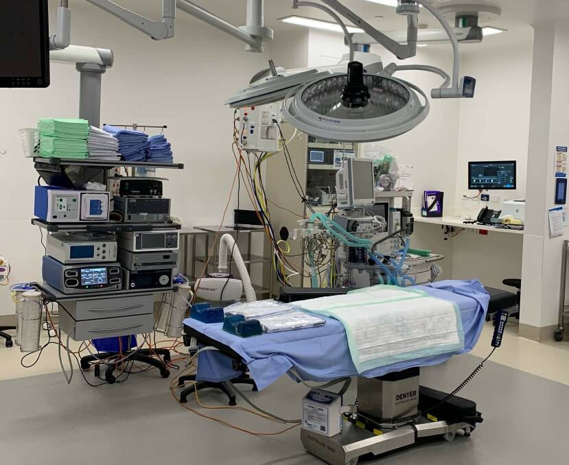 The new theatre (pictured) is intended to see up to 400 patients a year, once fully operational. Picture: supplied