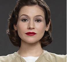 Stone has been hailed for her portrayal of troubled Lorna Morello during seven seasons of Orange is the Black. 