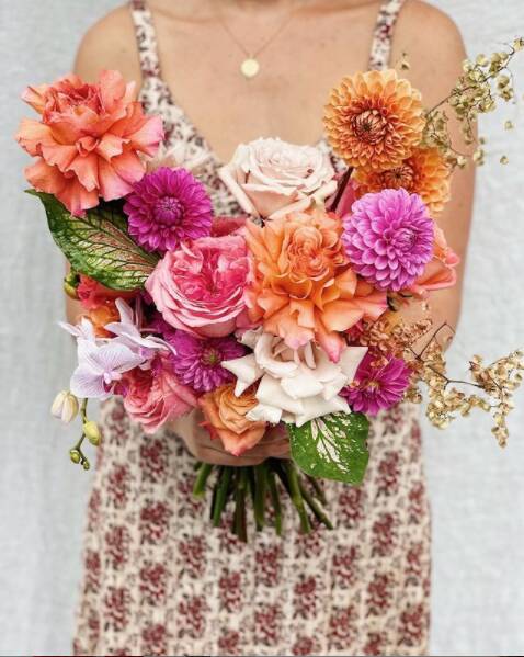 A Luca Luna floral display. Picture: Instagram 