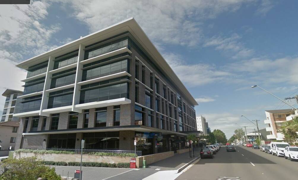 Four five crews converged on the Kembla Street building. Picture: Google Maps