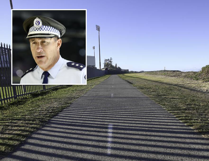 Detective Inspector Brad Ainsworth has appealed for witnesses to the attack, which occurred on a secluded bike path. Pictures: Adam McLean