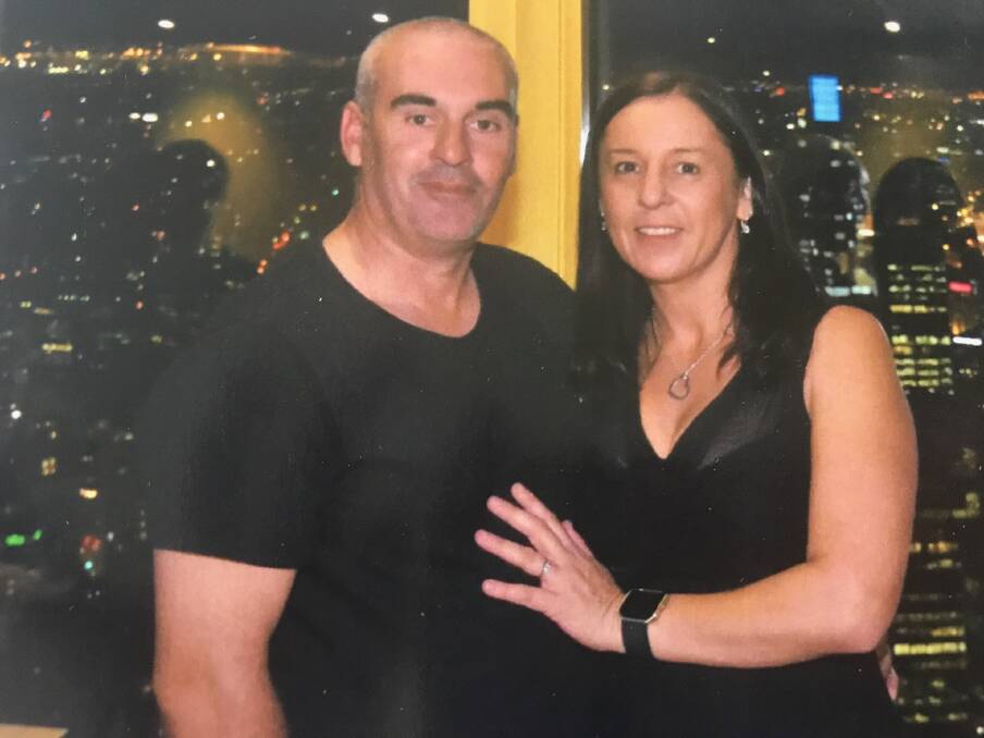 CHERISHED: Duane Arnold and Debra Turner planned to spend their lives together. Picture: supplied