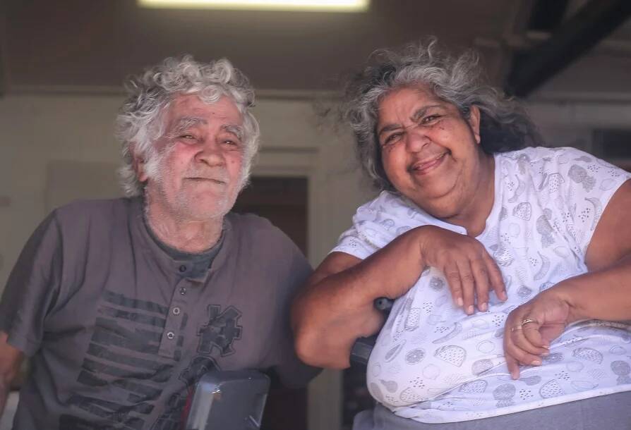 GREAT LOVE STORY: Sonny and Lorraine Brown were together for 51 years. Picture: Coomaditchie.org.au