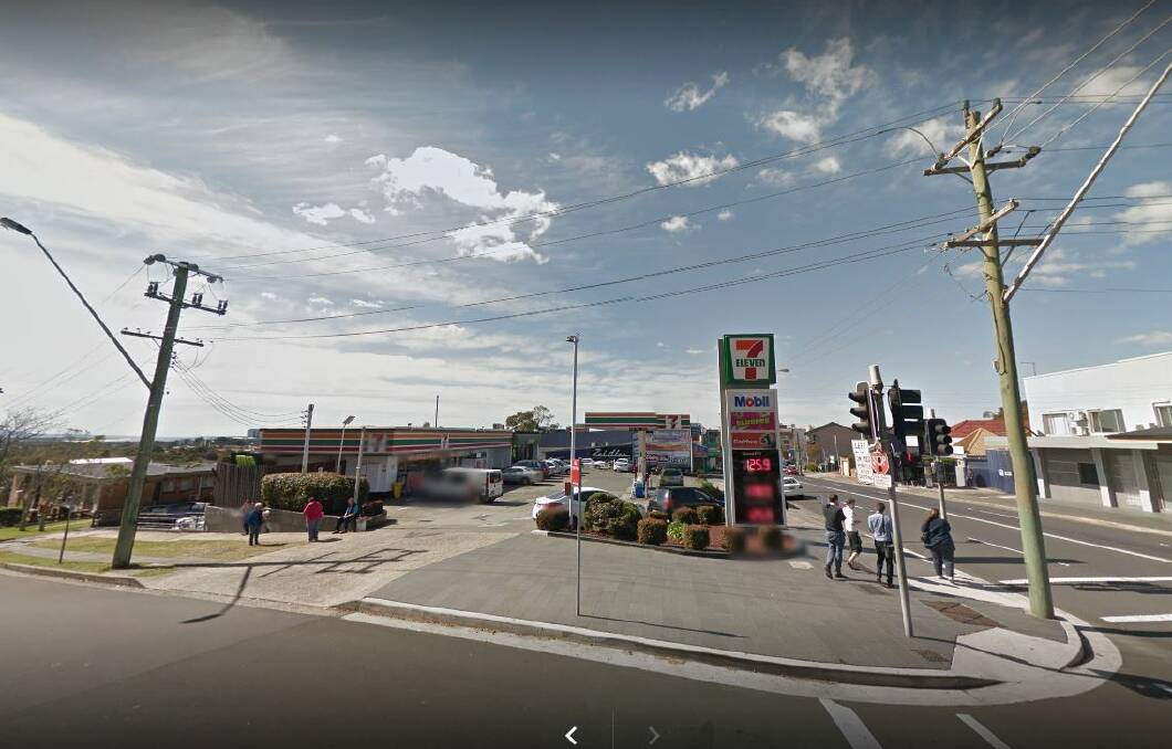 Electronic transactions allegedly recorded at Crown Street's 7Eleven service station put police on Grozdanovski's trail. 