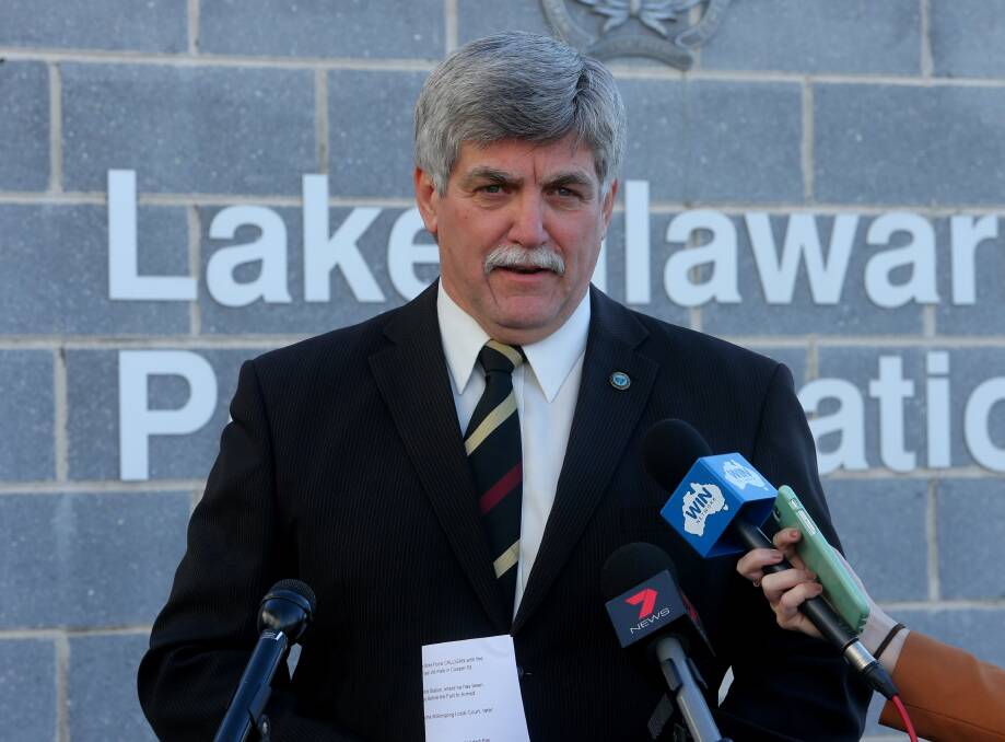 Detective Chief Inspector David Laidlaw addresses reporters at a 2016 press conference. File picture
