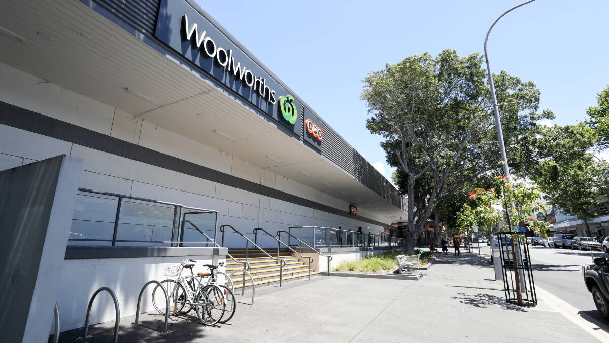 Wollongong Woolworths. File picture