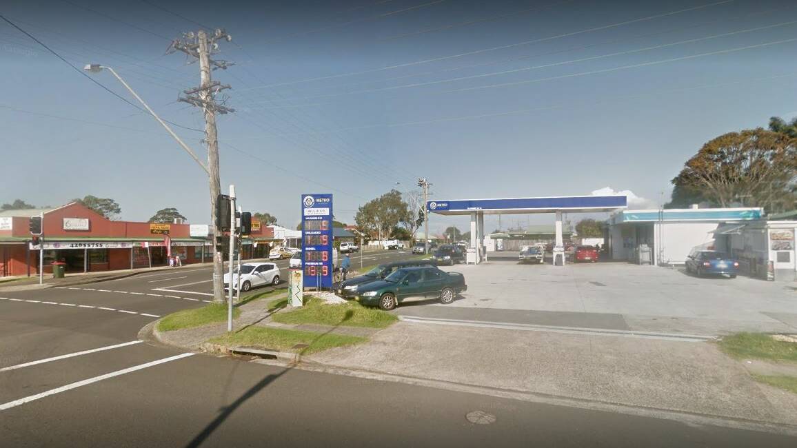 Police say the injured man became involved in an argument at a petrol station on Rothery Street. 