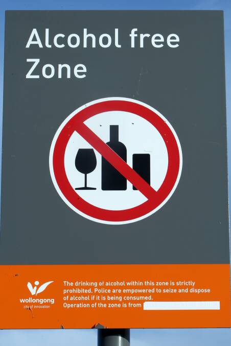 Wollongong’s peculiar booze-free zones live on