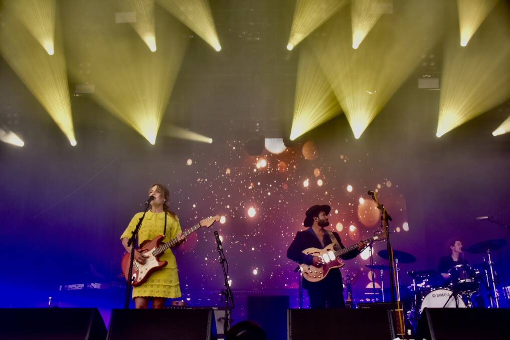Julia and Angus Stone headlining at Wollongong's SummerSalt festival on Saturday. Picture: (C) Dianne Brooks Photography