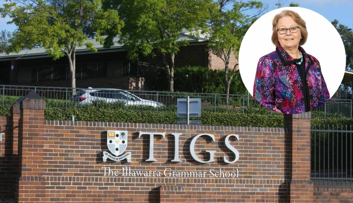 The Illawarra Grammar School new principal for 2024 announced as Dr Julie Greenhalgh. Inset picture supplied by TIGS