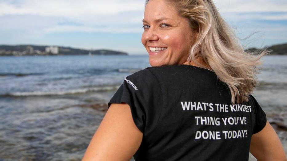  Kath Koschel founded Kindness Factory to pay forward her gratitude for the simple, thoughtful gestures that helped her through her darkest moments. Picture: Geoff Jones 