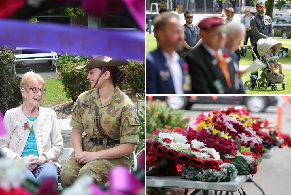 Remembrance Day across the Illawarra. Pictures by Robert Peet, Sylvia Liber and Adam McLean.
