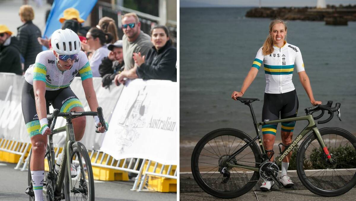 Wollongong cyclist Josie Talbot rated representing Australia in a world championship race in Wollongong, as potentially the best day in her life. Picture: Adam McLean
