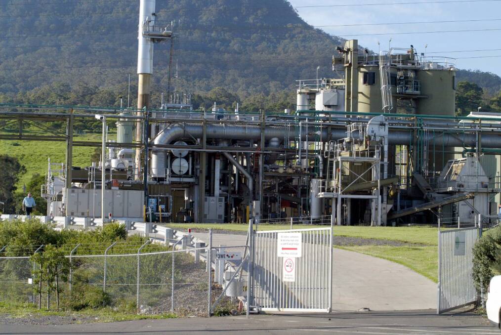 FAILED: The SWERF plant at Kembla Grange on the day it closed down. The new plan involves different technology.
