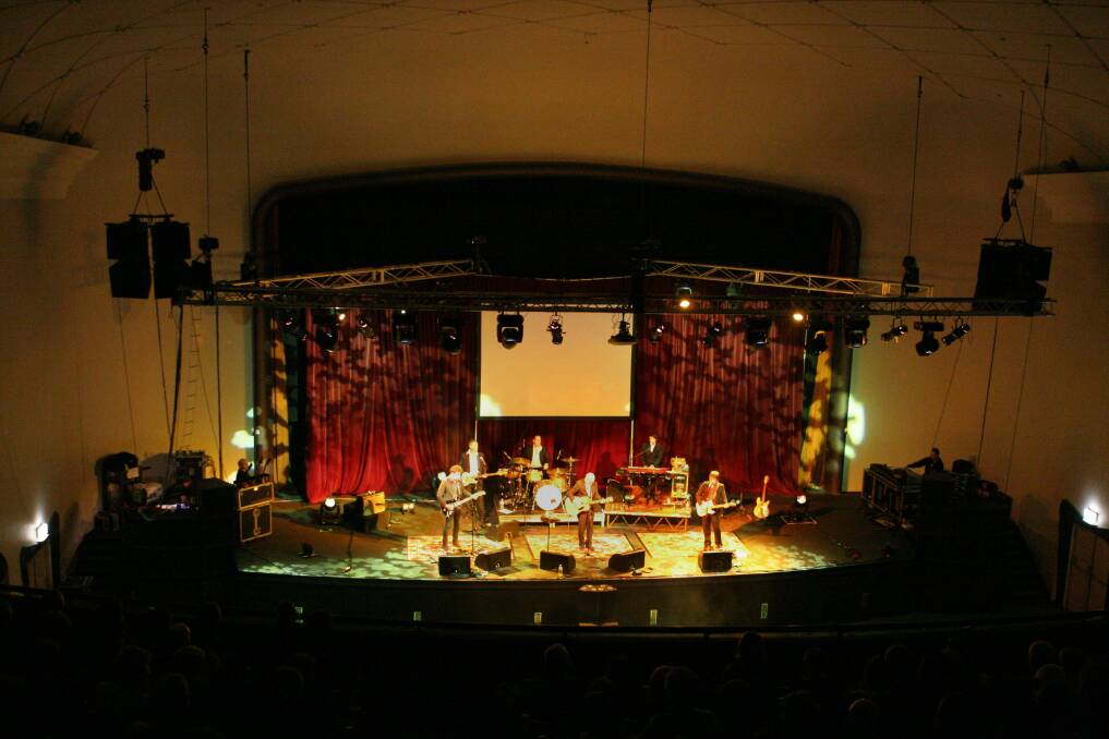 Paul Kelly performing at the Regent Theatre in 2007. He was one of several Australian artists to perform there during the early 2000s. Picture: Jonthan Jooste